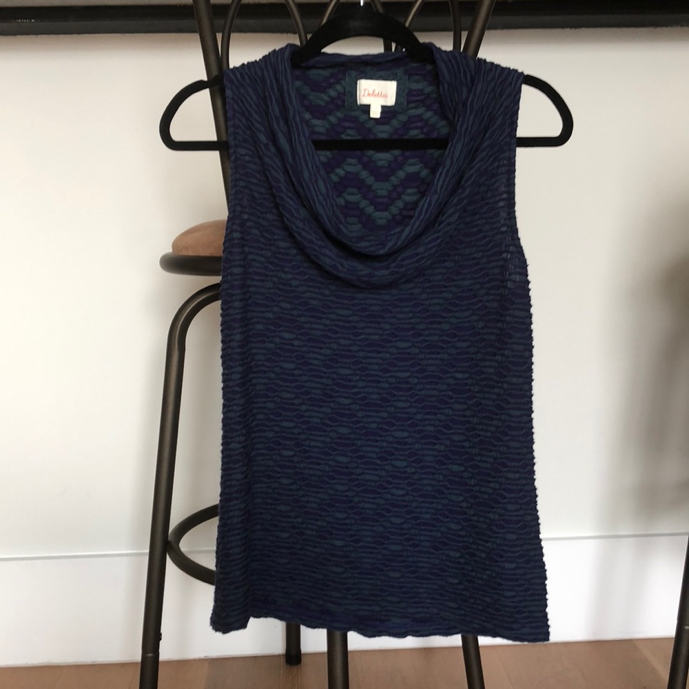 Anthropologie Cowl Neck Top